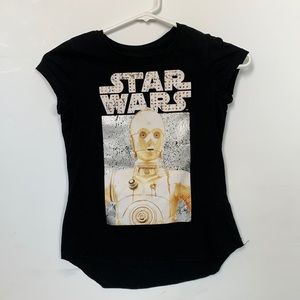 Star Wars C-3PO shirt size 7